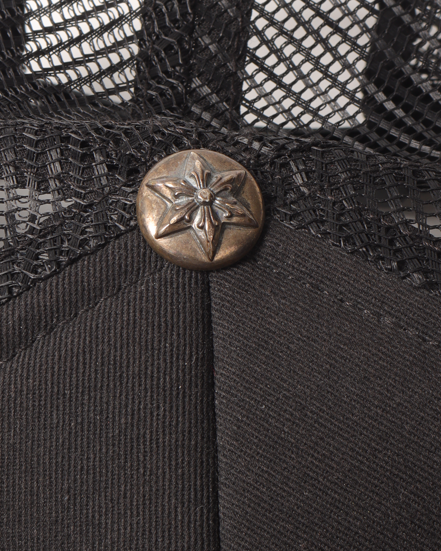 Leather Star Patch Trucker Hat