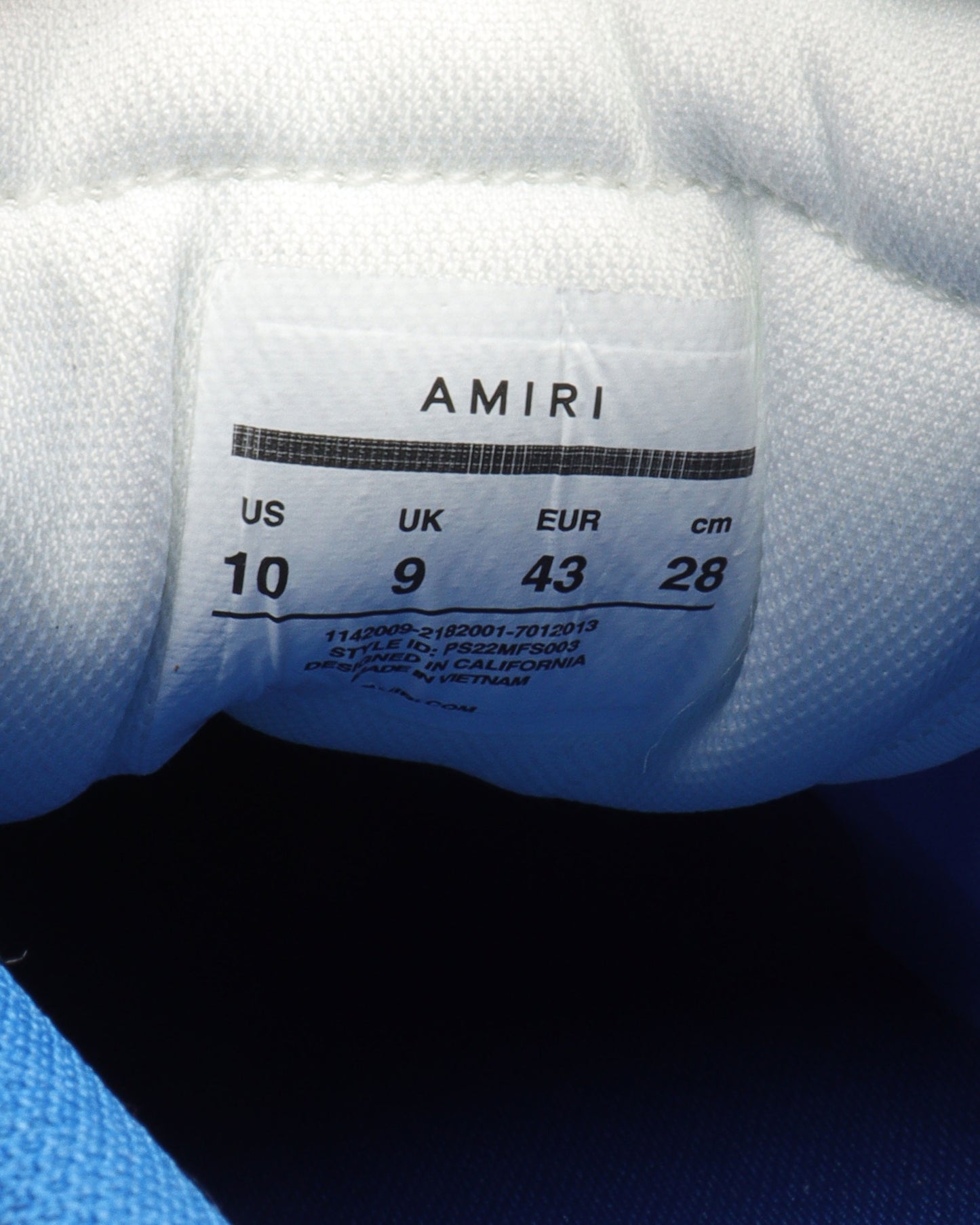 Skel Sneakers Blue