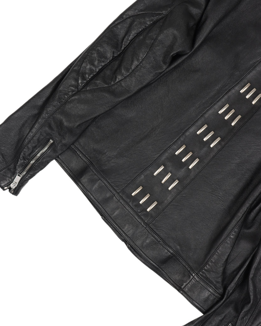 SS15 Studded Leather Jacket
