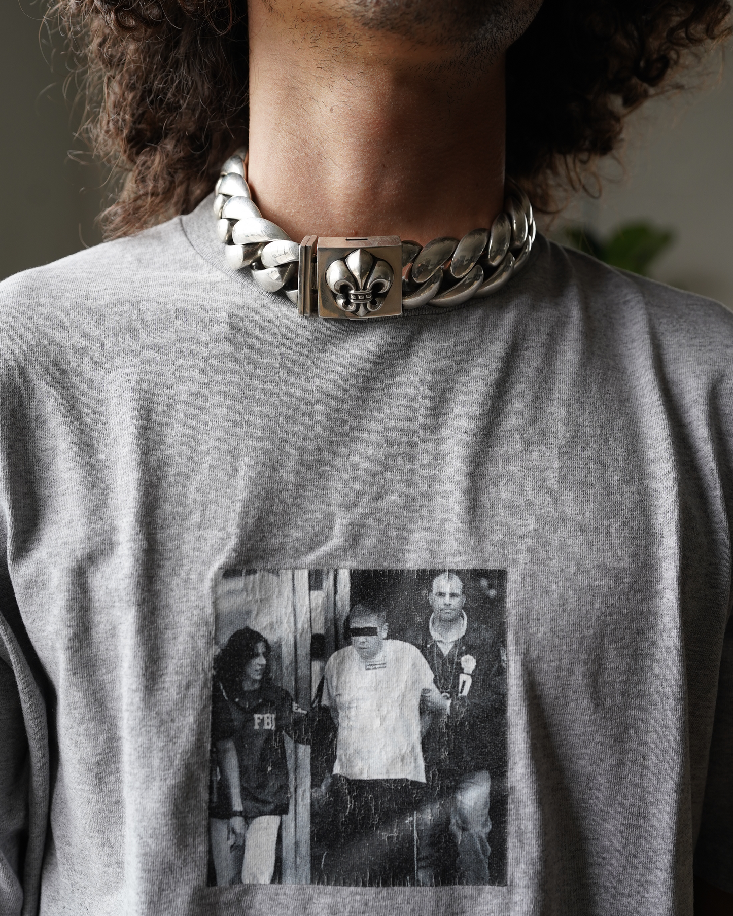 Large Choker Chain Necklace