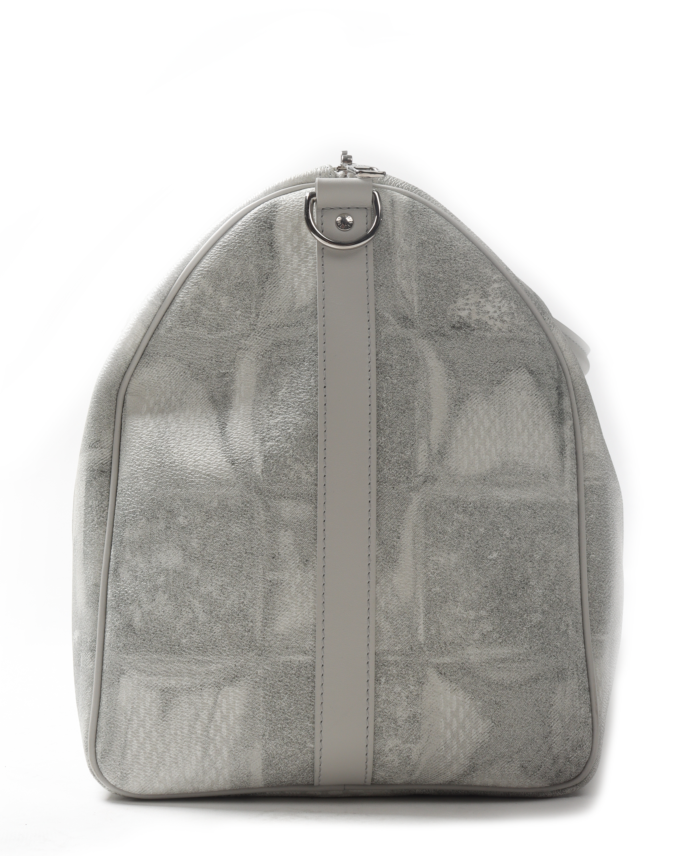 Luxury Handbags LOUIS VUITTON White Canvas Small Duffel 810-00385