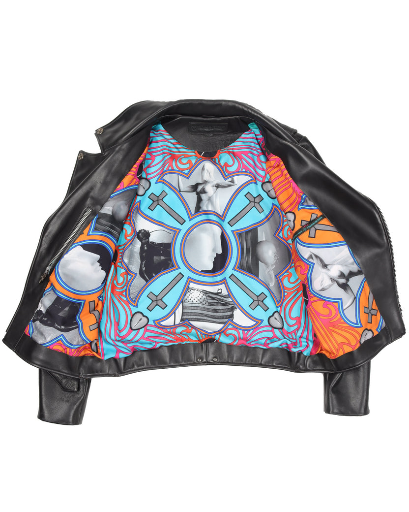 Robert Mapplethorpe Leather Moto Jacket