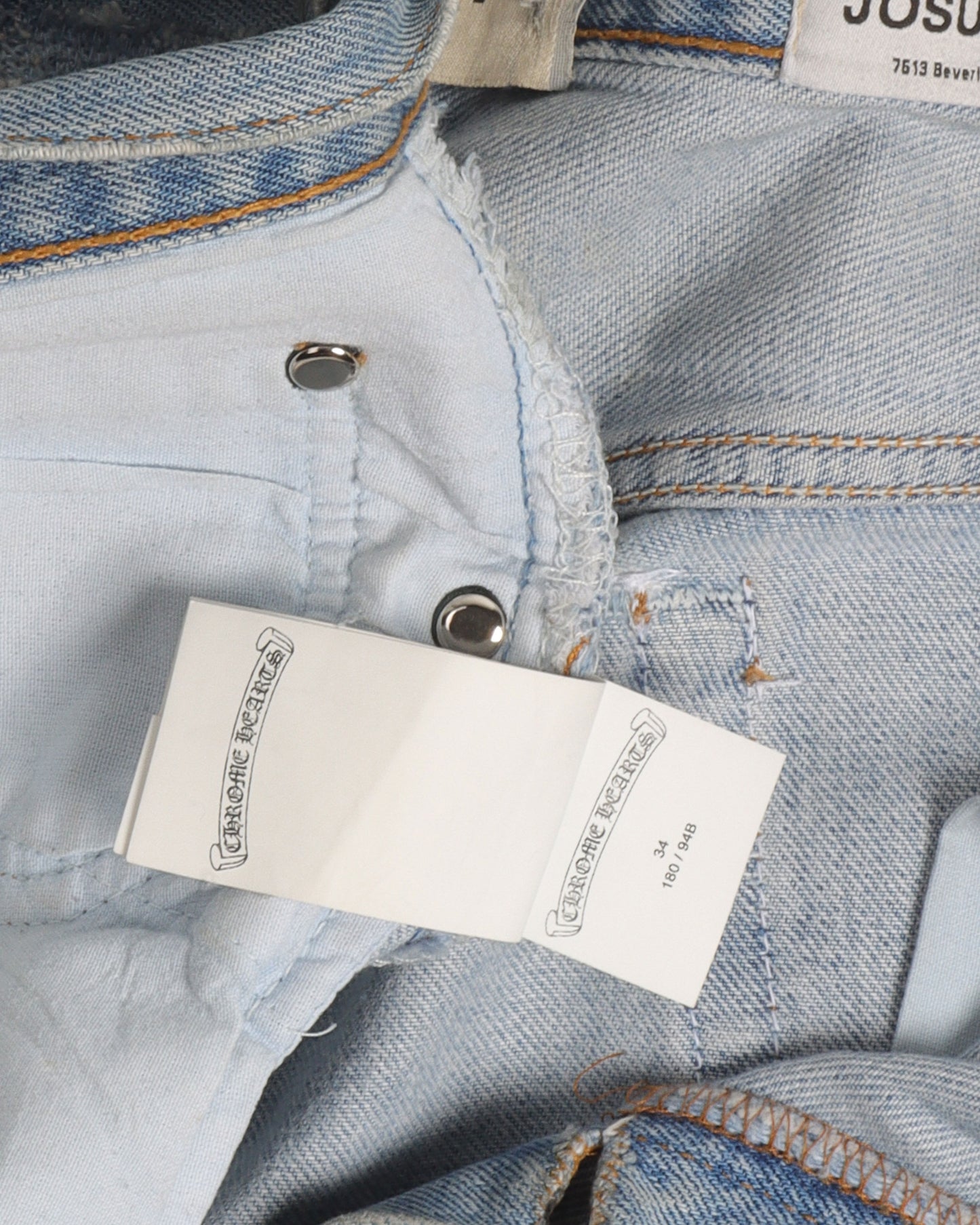 Gallery Dept. "La Flare" Cross Patch Denim