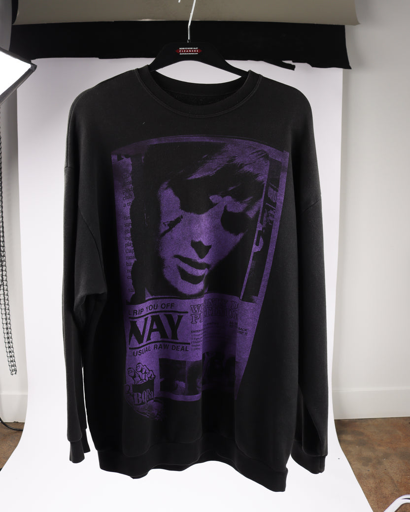 SS 2003 ‘Consumed’ Collage Sweatshirt