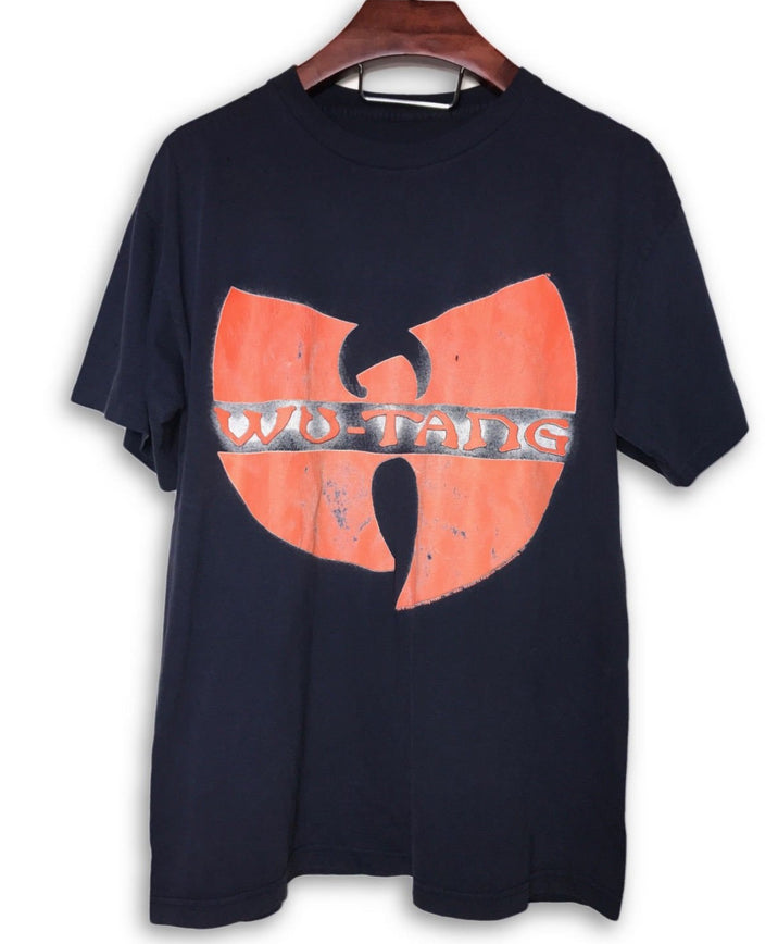 Wu-Tang Clan Navy Orange Vintage Hip-Hop T-shirt