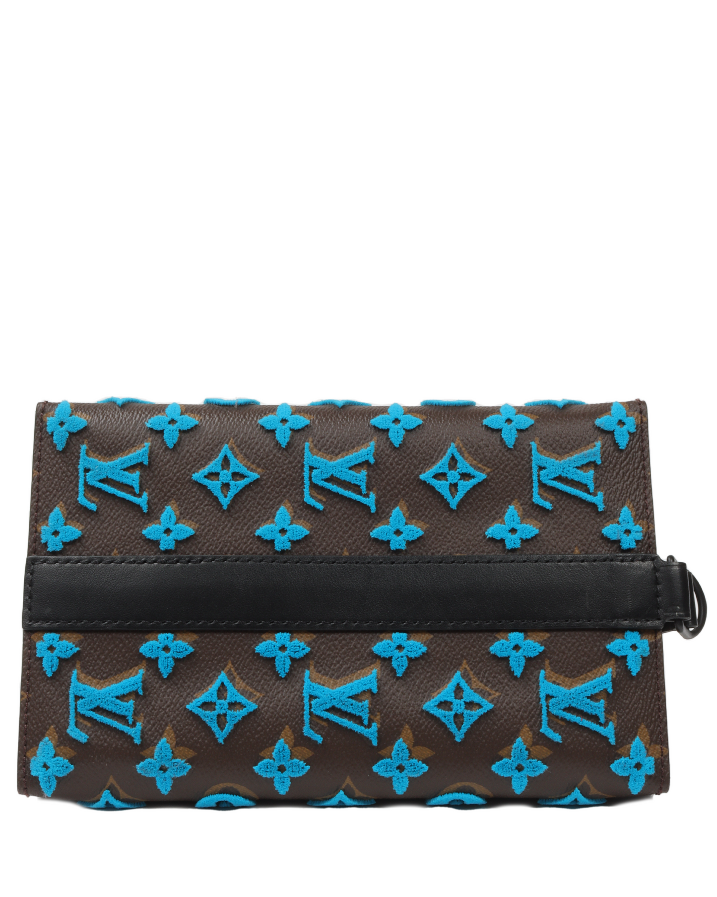 Monogram Tuffetage Triangle Messenger