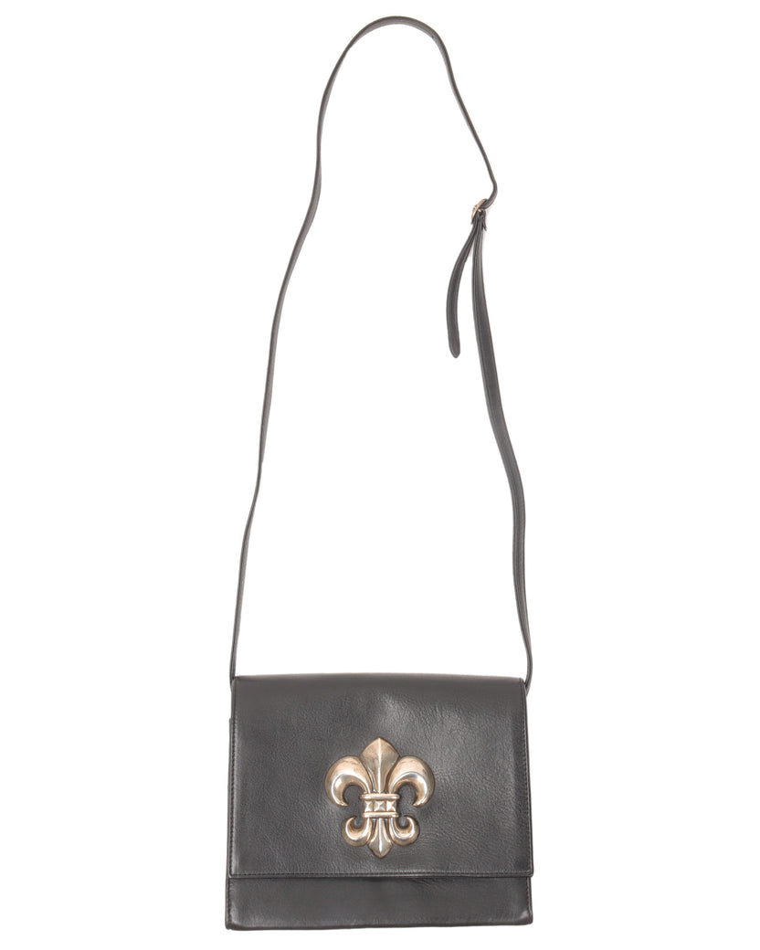 "Fleur De Lis" Leather Bag