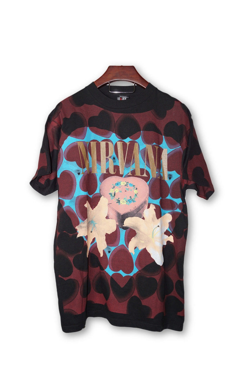 Nirvana Kurt Cobain Heart Shaped Box Vintage DS T-Shirt