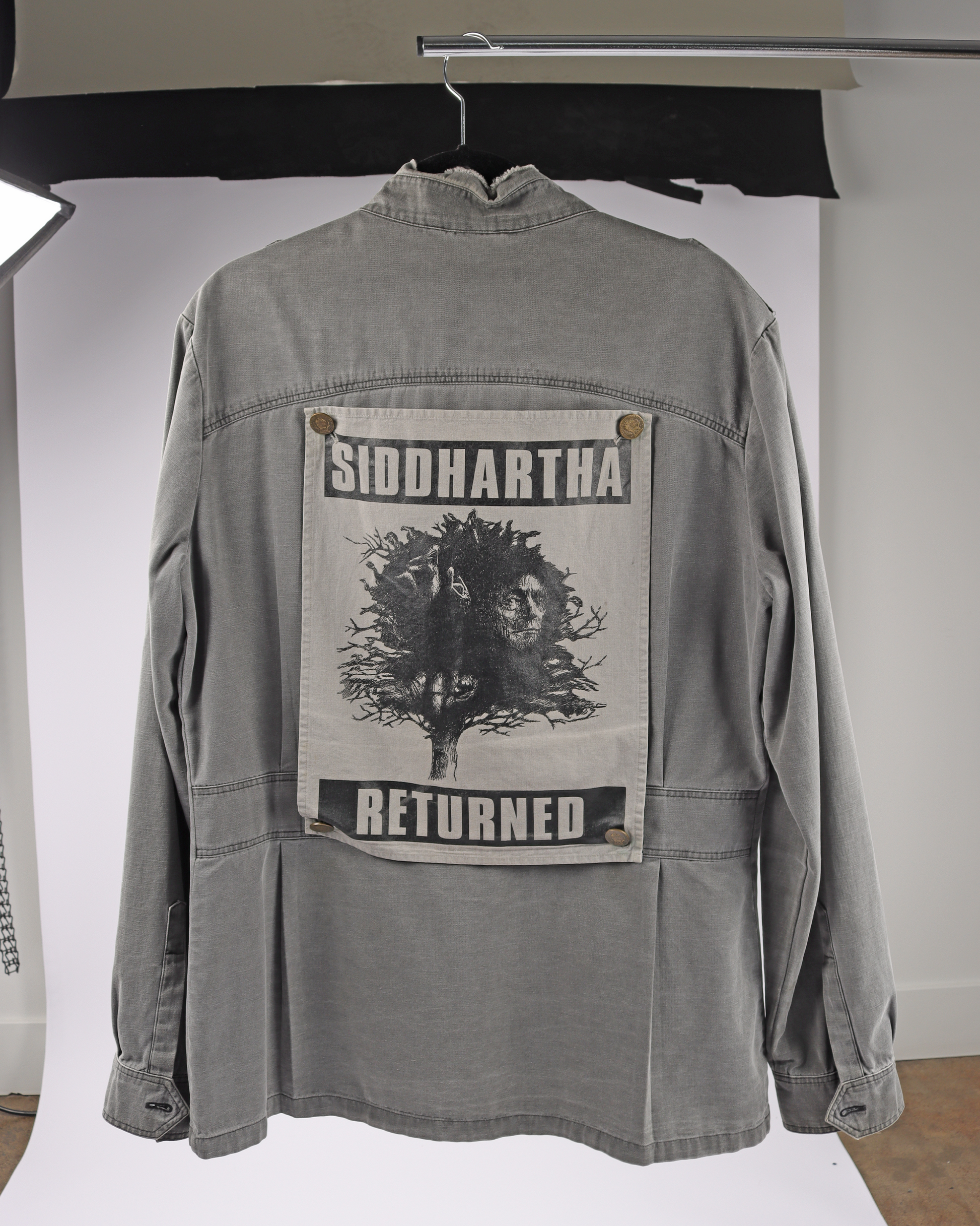 RAF SIMONS 宗教期 04SS Siddhartha Returned Raf Simons S/S 2004 Siddhartha Returned Print Jacket