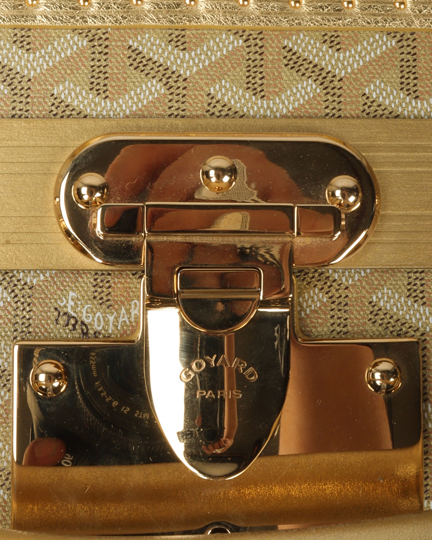 Palace 55 Gold Suit Case
