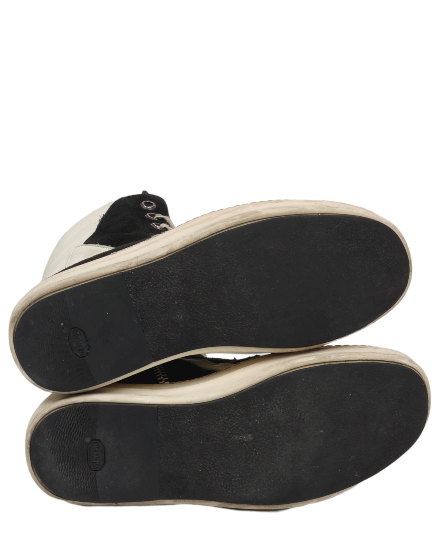 Rick Owens Embellished Suede Geobasket Sneakers