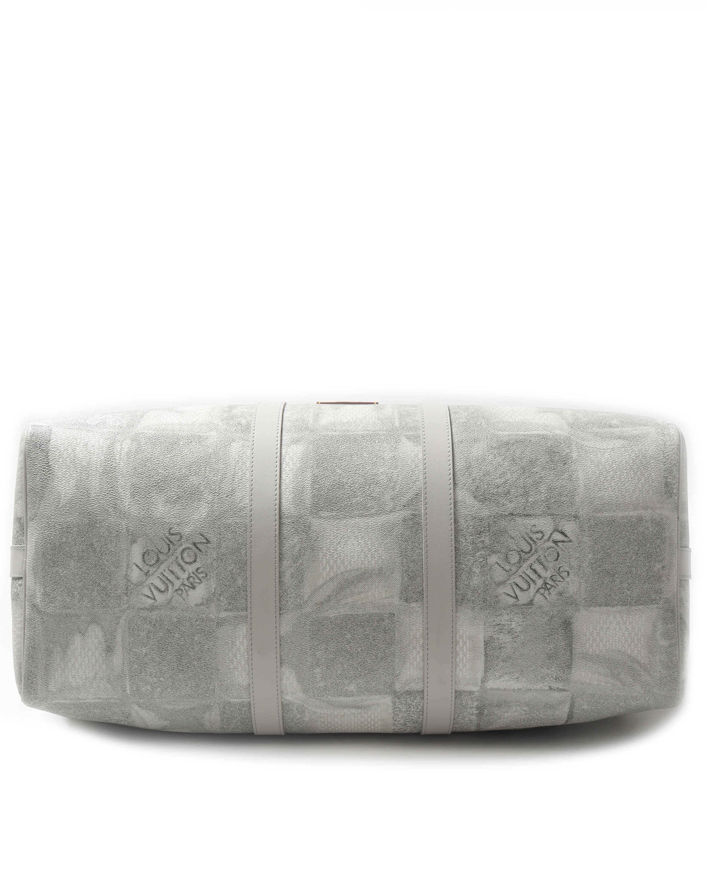 Luxury Handbags LOUIS VUITTON White Canvas Small Duffel 810-00385 -  Mazzarese Jewelry