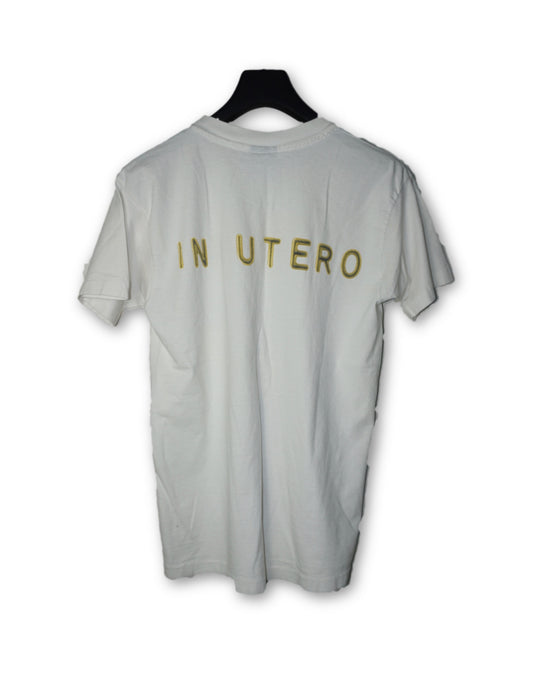 Vintage Nirvana In Utero Kurt Cobain Rock Tee L