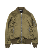 Silk Bomber Jacket