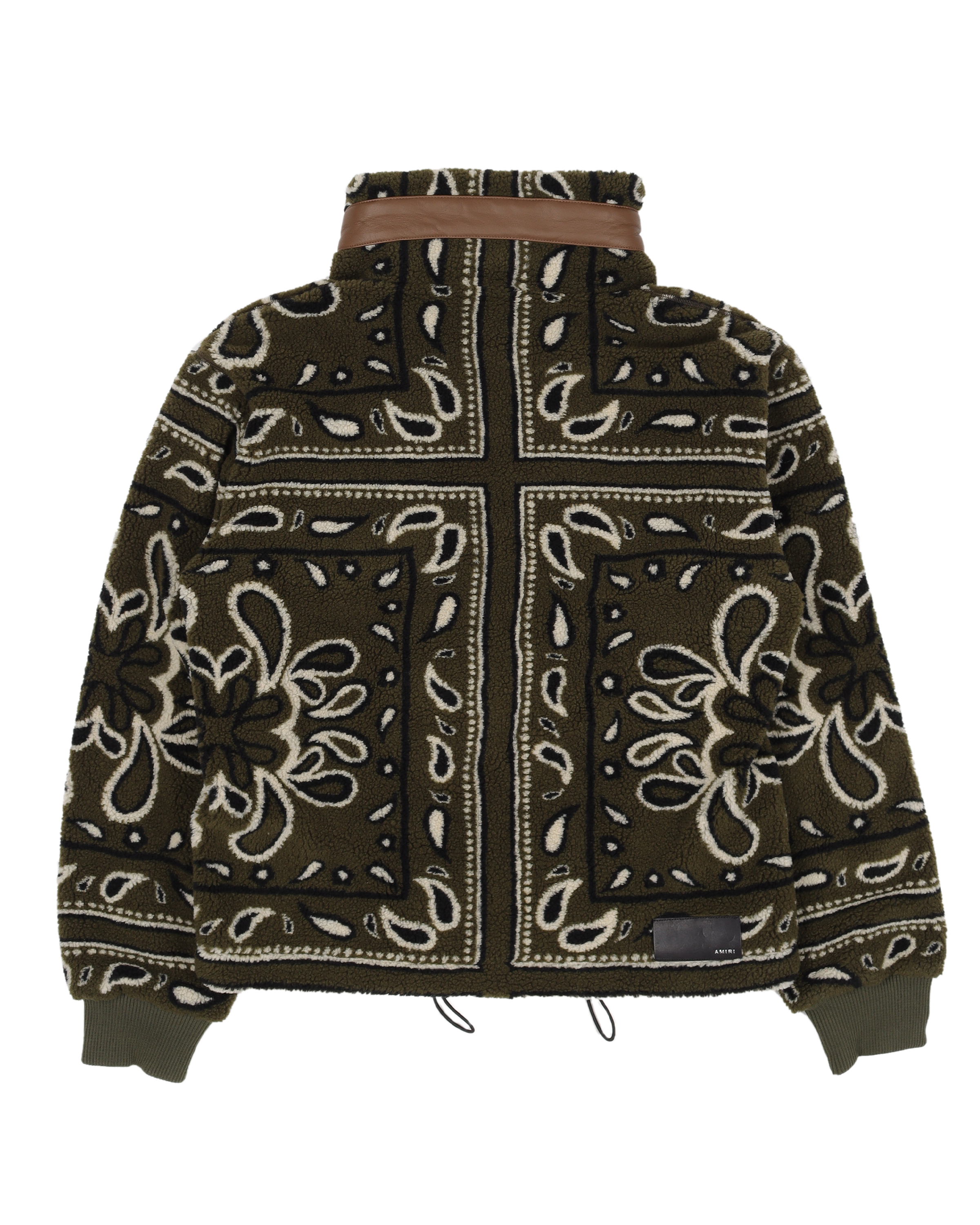 Bandana Print Fleece Jacket