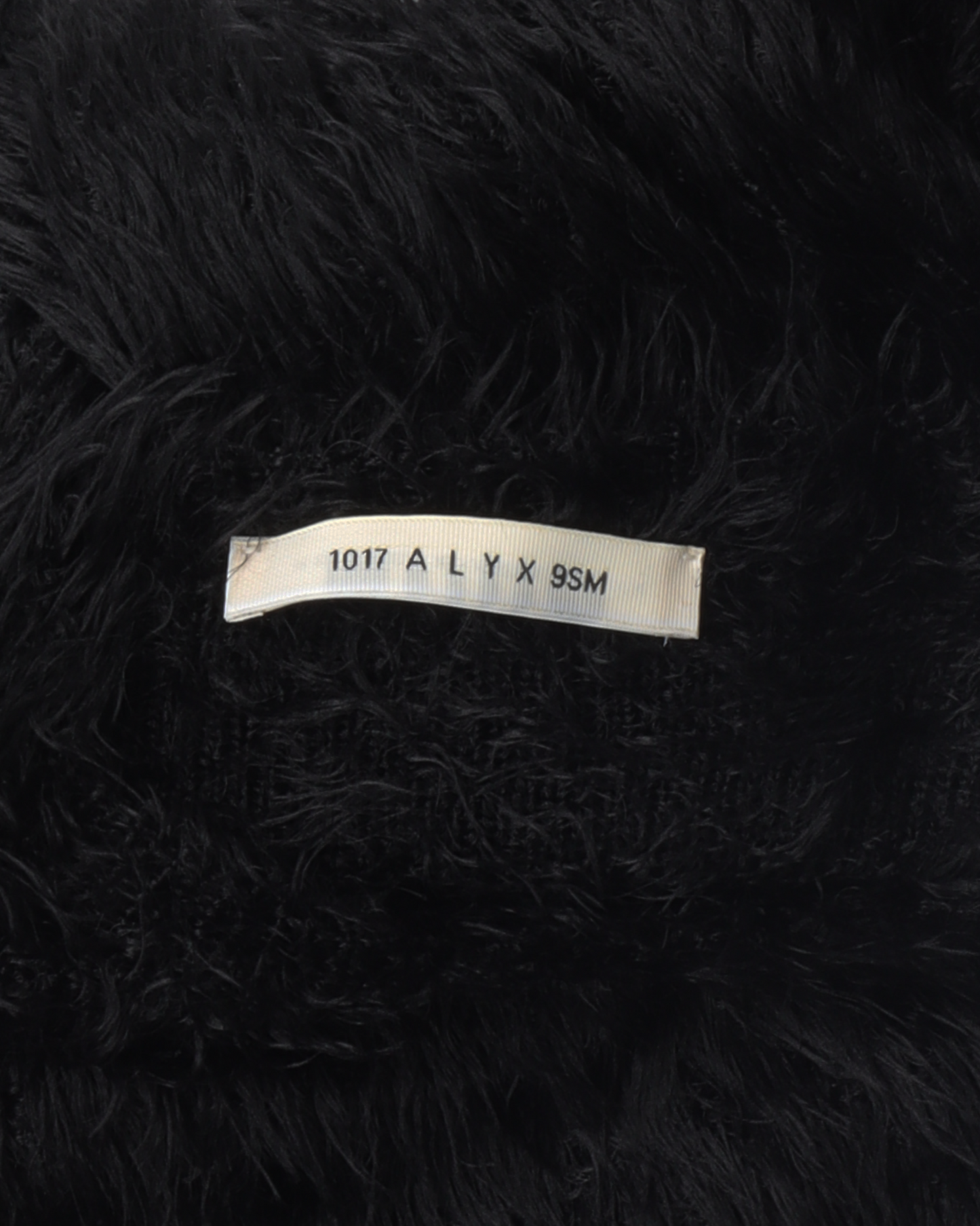 FW20 Runway Mohair Black Sweater