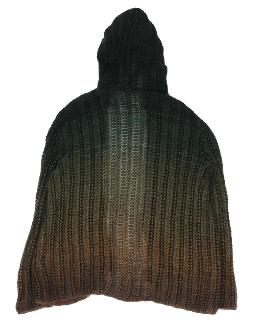 Hooded Long Cardigan