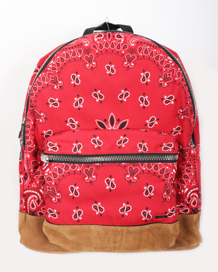 Canvas & Suede Bandana Backpack
