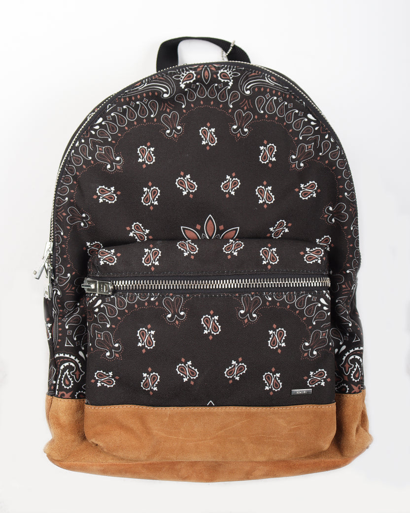 Canvas & Suede Bandana Backpack