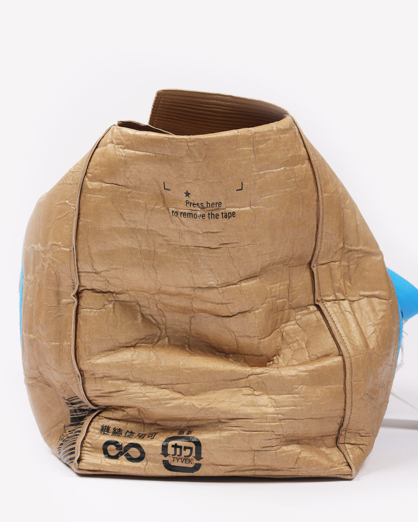 Carton Leather Tote Bag