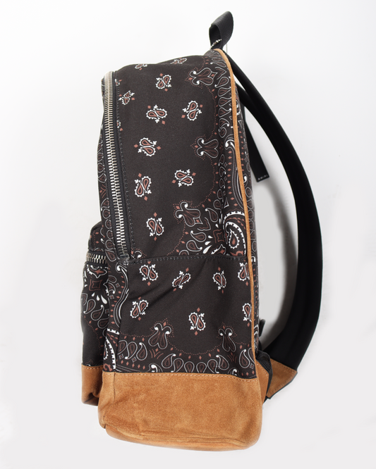 Canvas & Suede Bandana Backpack