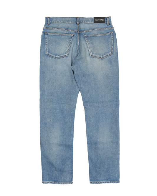Straight-Leg Denim