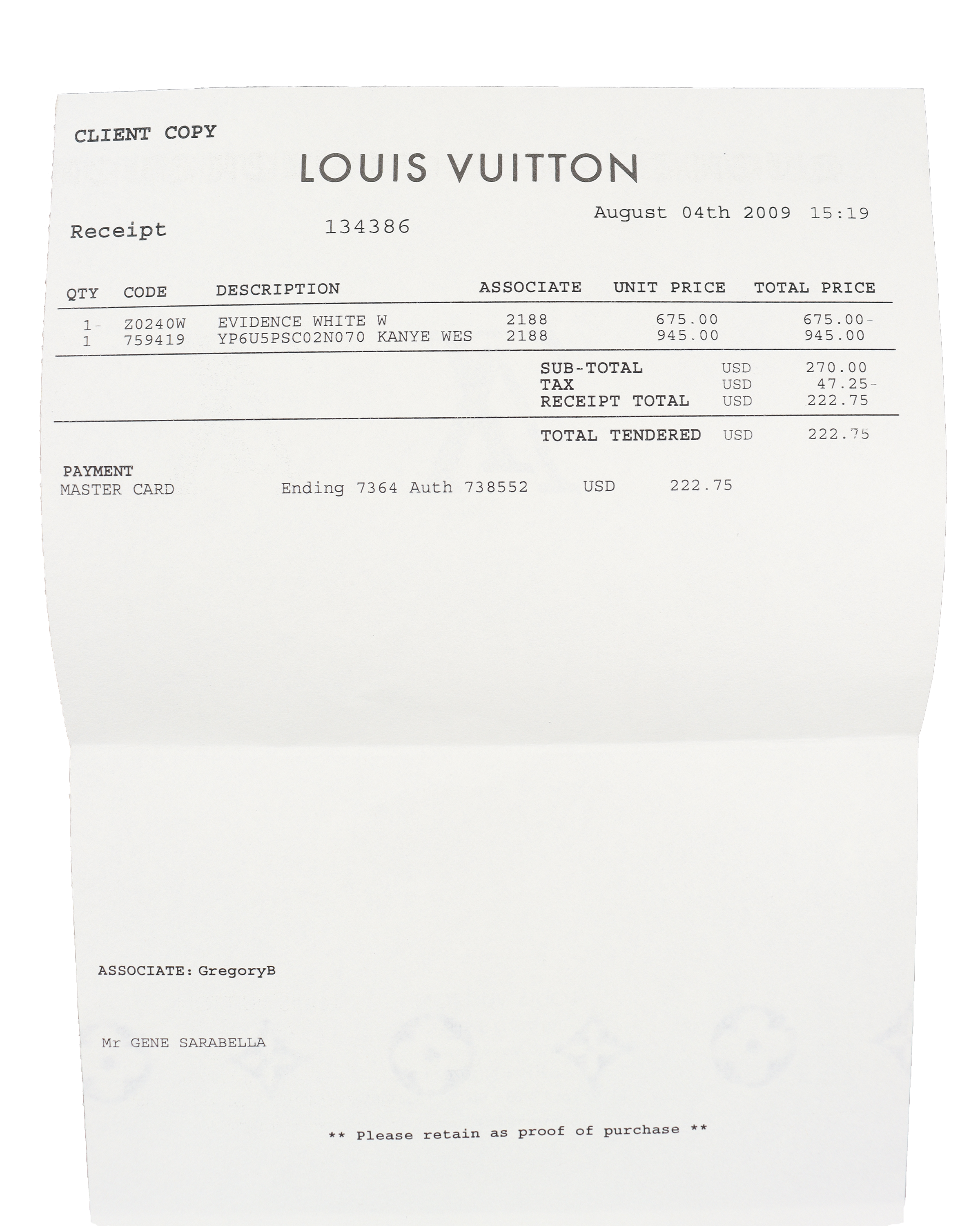 Kanye West X Louis Vuitton Jasper 'Black' - Louis Vuitton - YP6U5PSC -  black