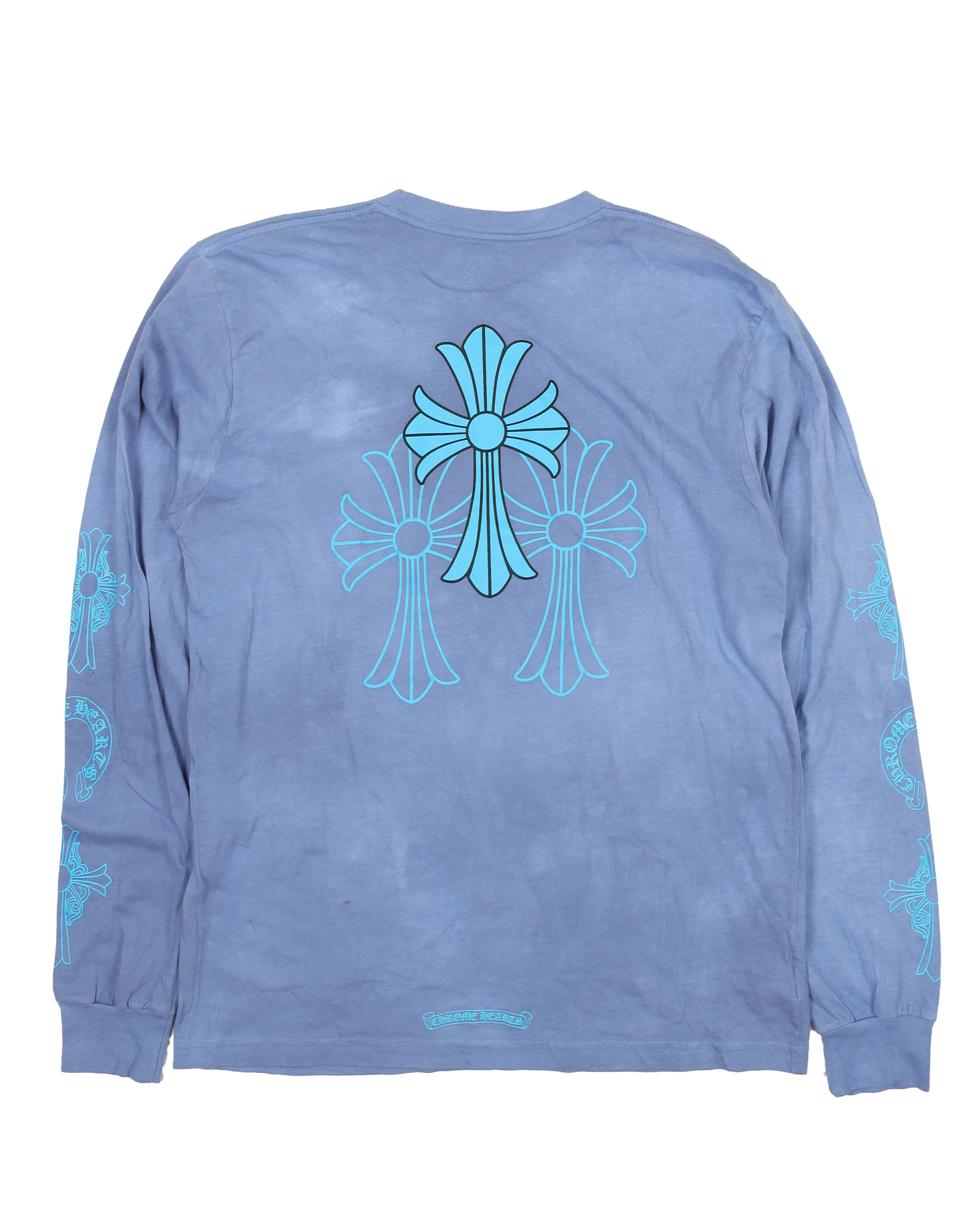 Chrome Hearts Triple Cross L/S T-Shirt – Justin Reed Chrome Hearts Triple Cross L/S T-Shirt – Justin Reed