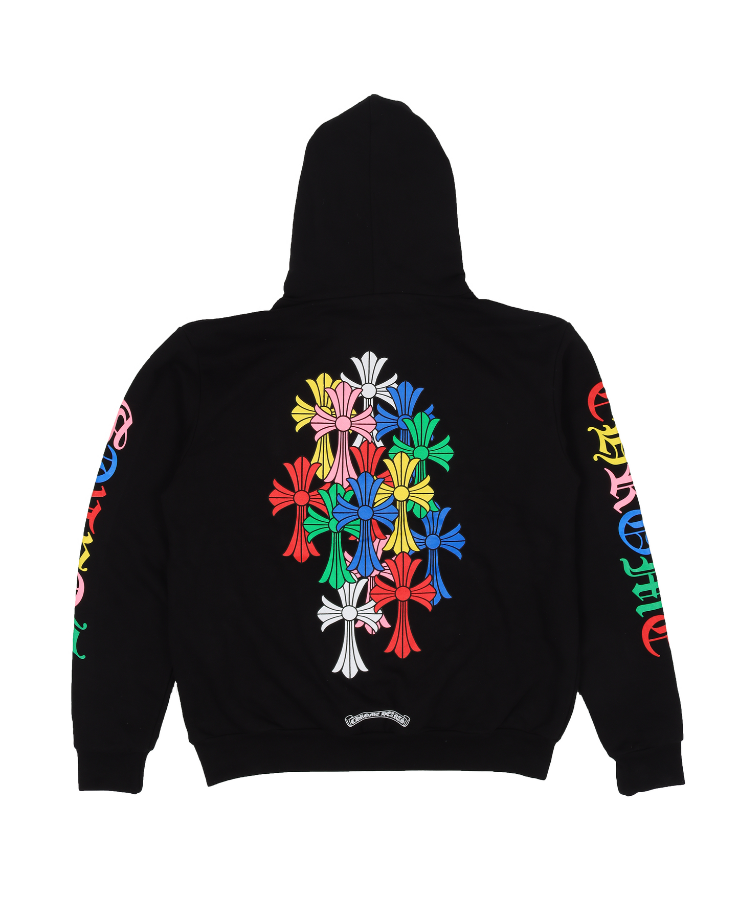 Multicolor Cross Logo Hoodie
