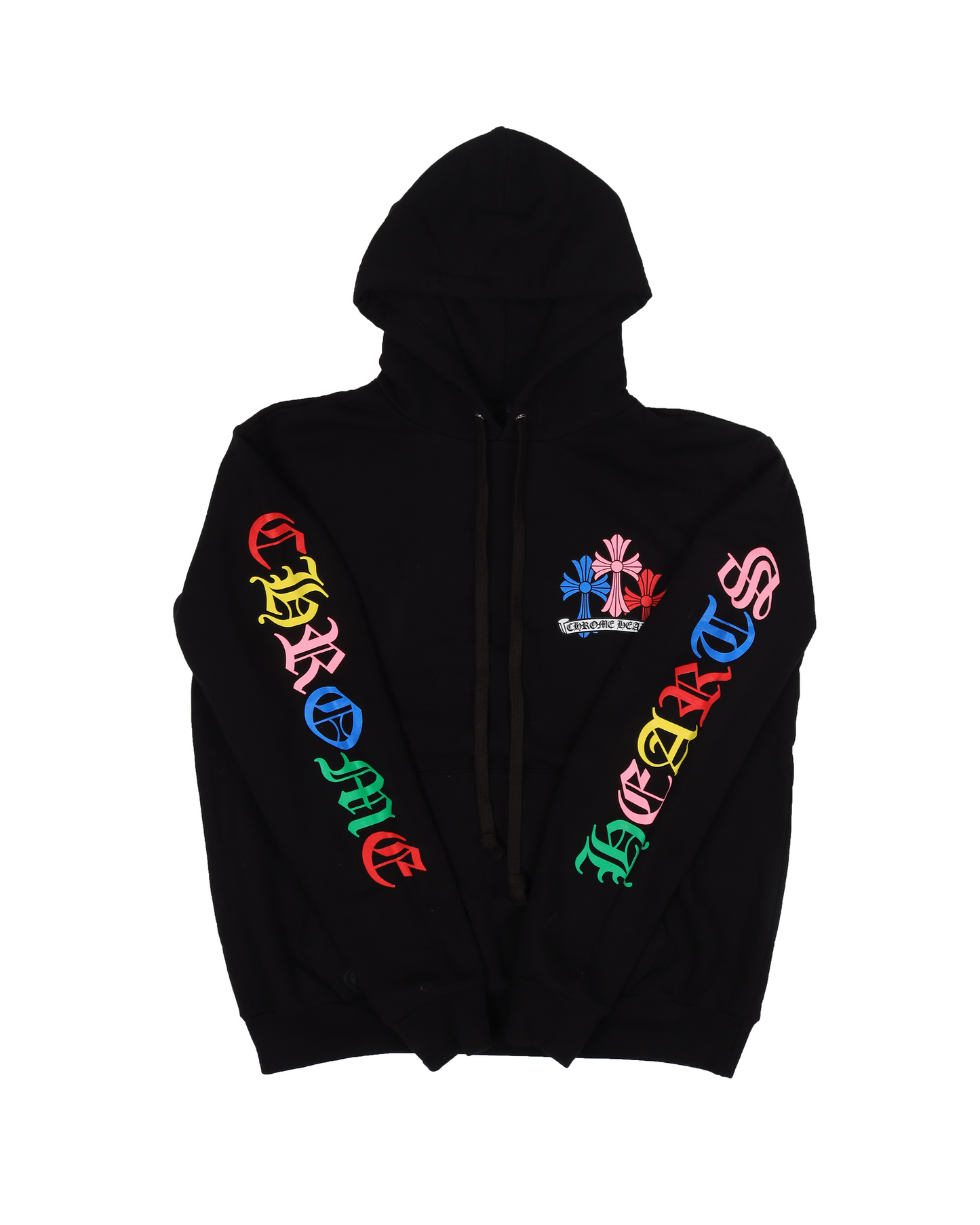 Multicolor Cross Logo Hoodie