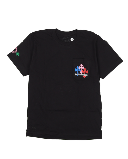 Multicolor Cross Logo T-Shirt