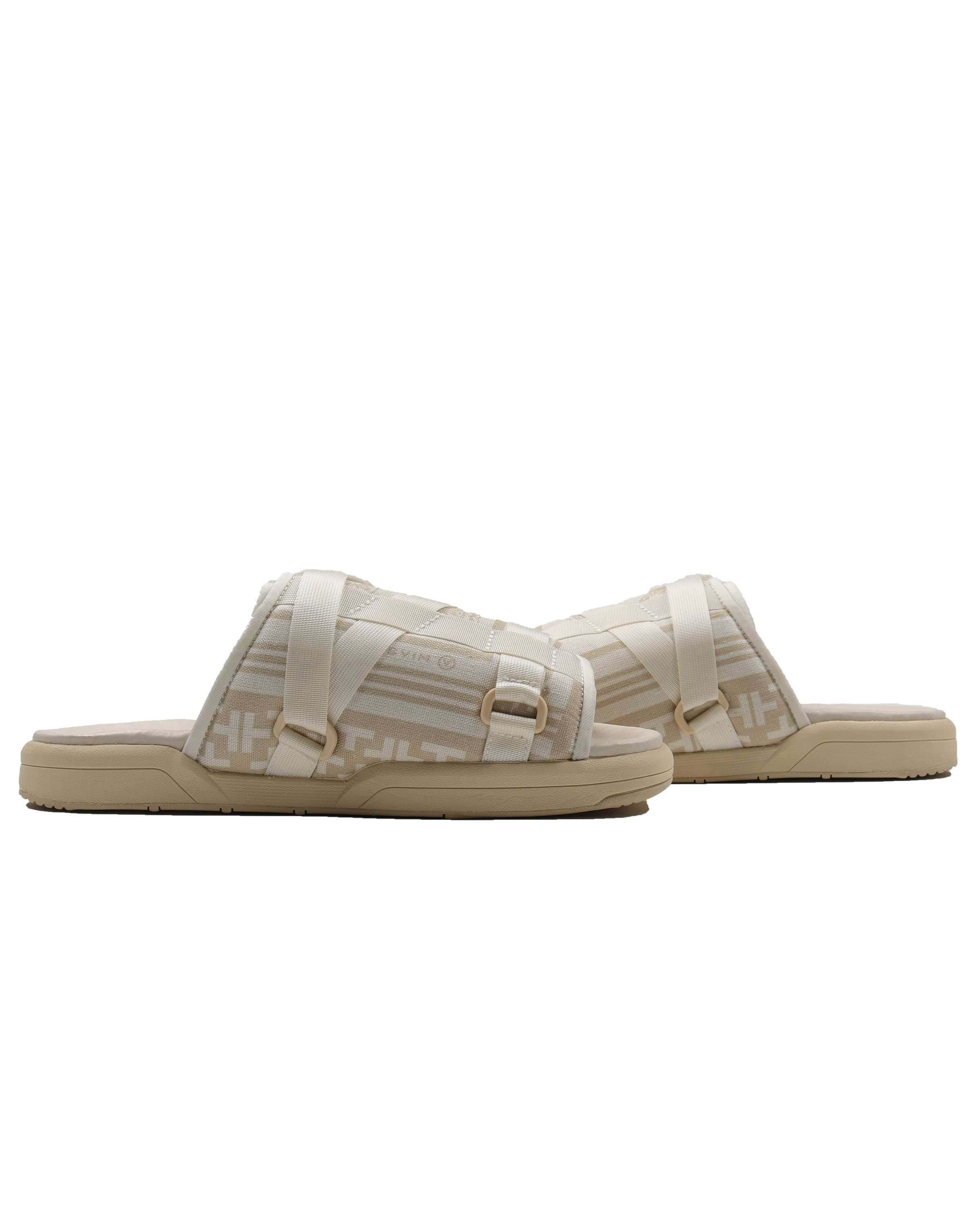 White Bandana Christo Sandals