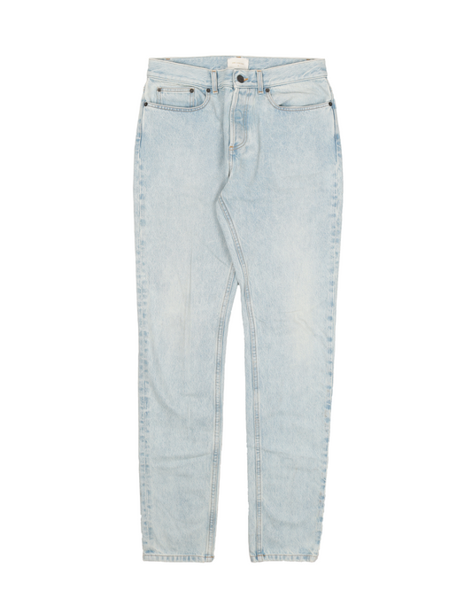 SS20 Caleb Mid Blue Stonewash Denim