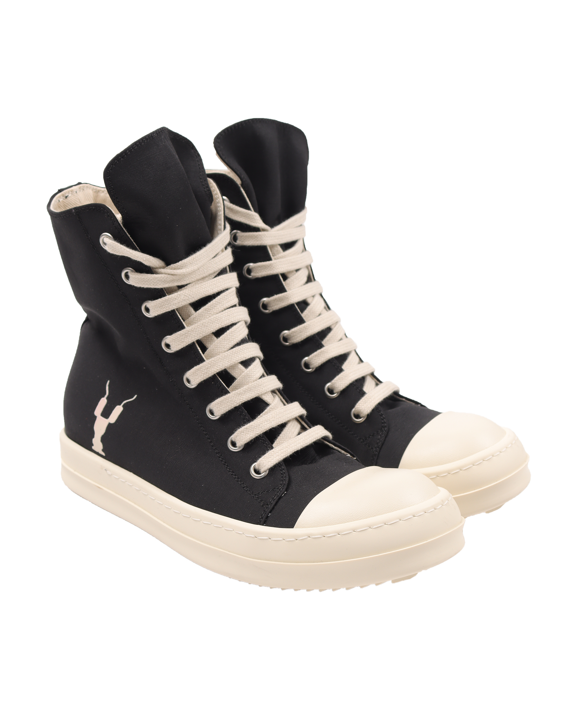 Rick Owens DRKSHDW Embroidered Logo Ramones High – Justin Reed Rick Owens DRKSHDW Embroidered Logo Ramones High – Justin Reed