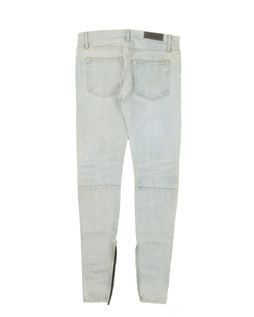 Fifth Collection Ankle-Zip Denim