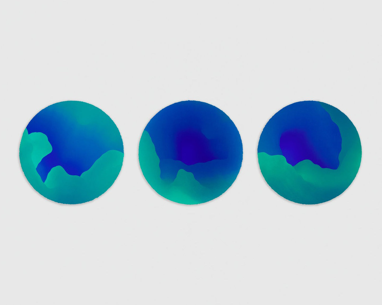 Three Caves Set (Blue/Green)