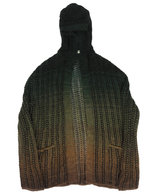 Hooded Long Cardigan