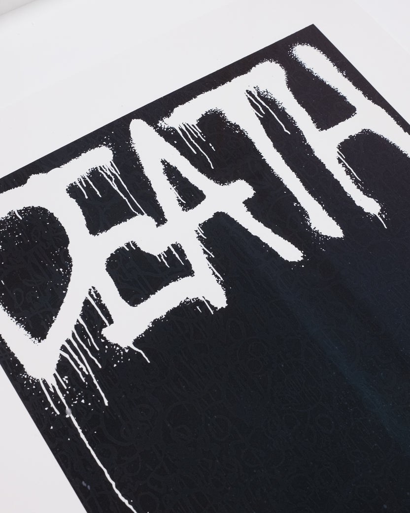 DEATH, 2018 Black Print Edition of 100