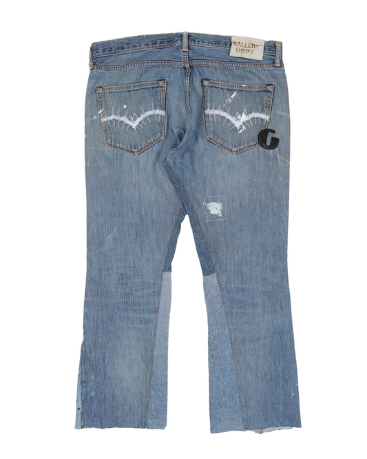 "INDIANA" Distressed Denim