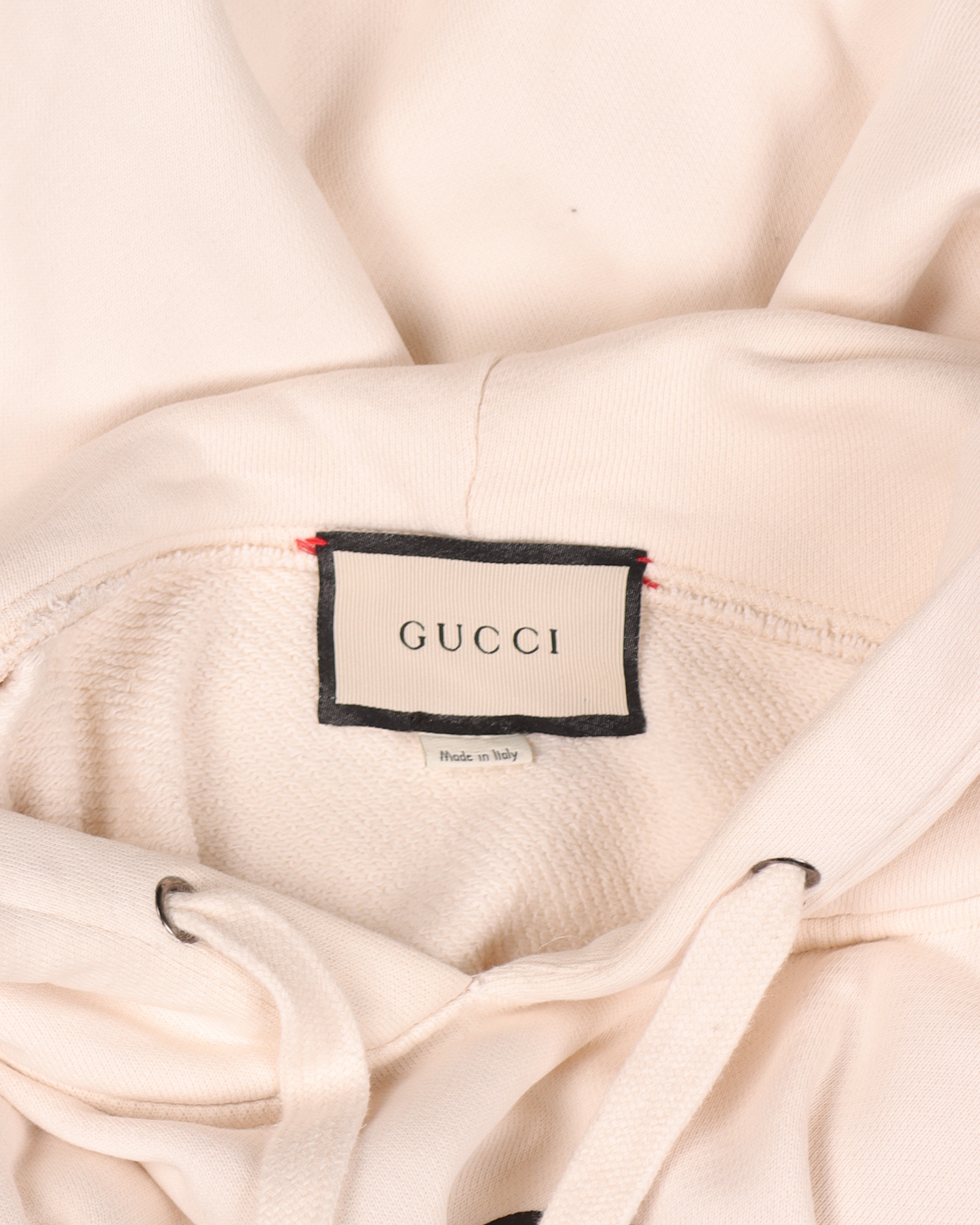 Off-White Felted Cotton Hoodie