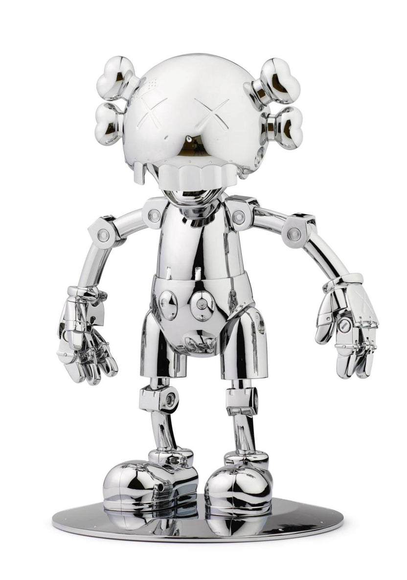 Hajime Sorayama No Future Companion Figure - Silver Chrome