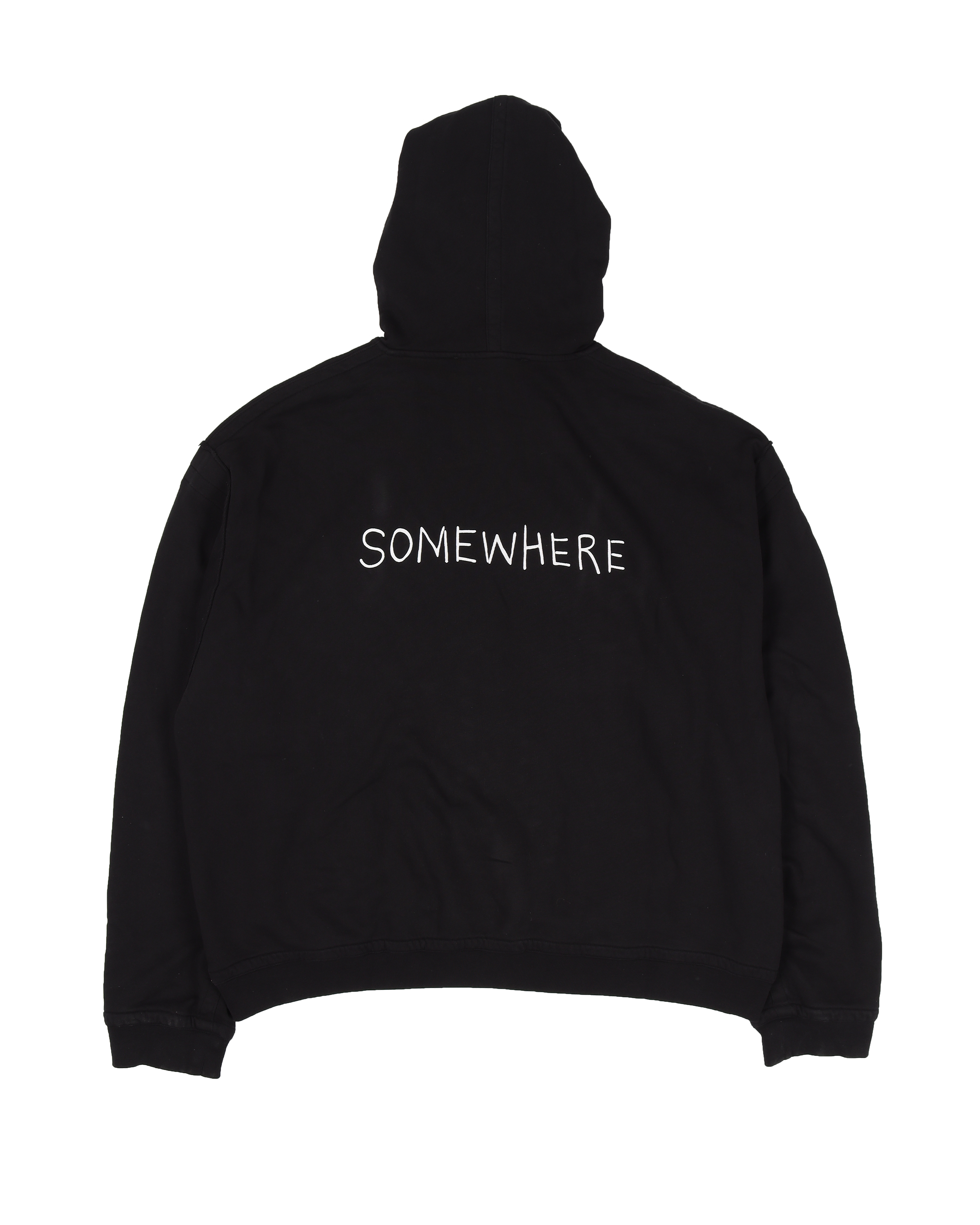 "Somewhere" Back Print Hoodie