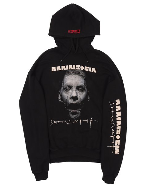 Vetements 2025 rammstein hoodie