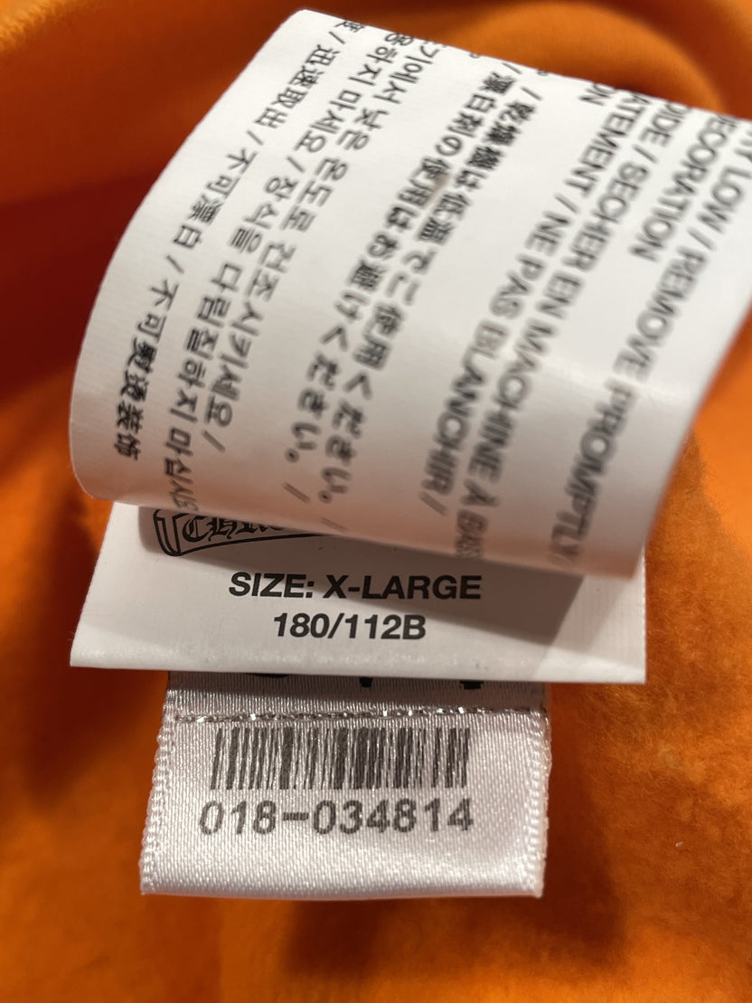 Off-White Cross Patch Logo Hoodie