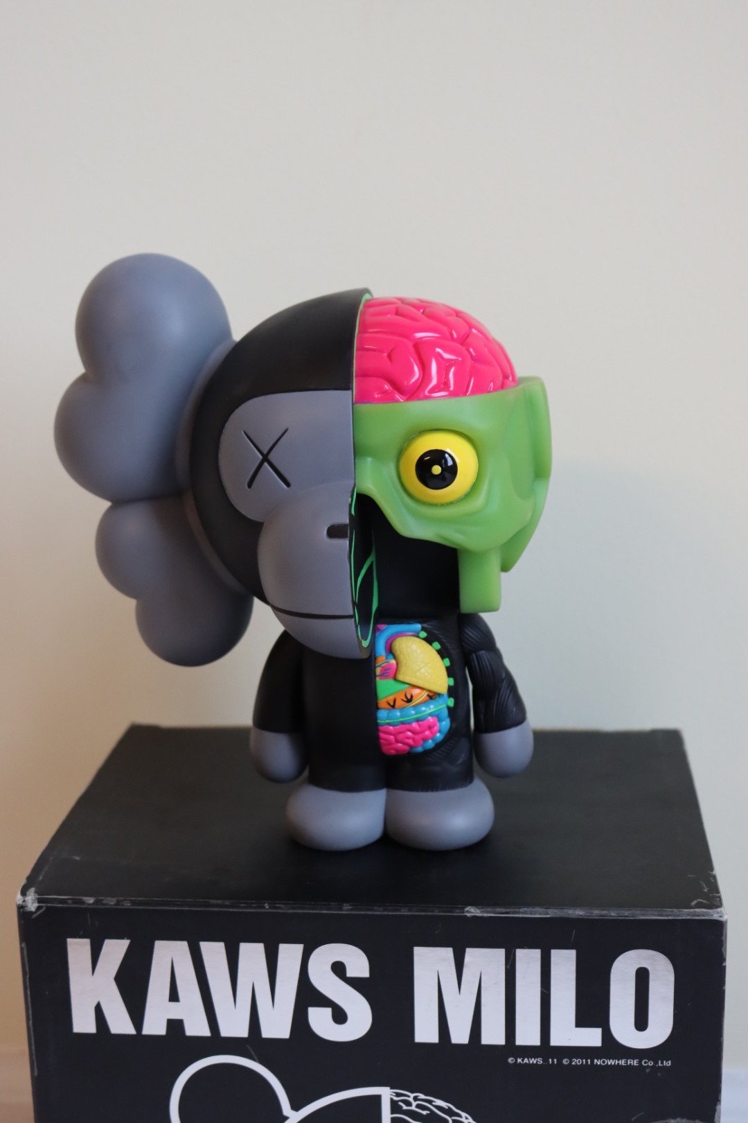 Bape Dissected Baby Milo Vinyl Figure - Black