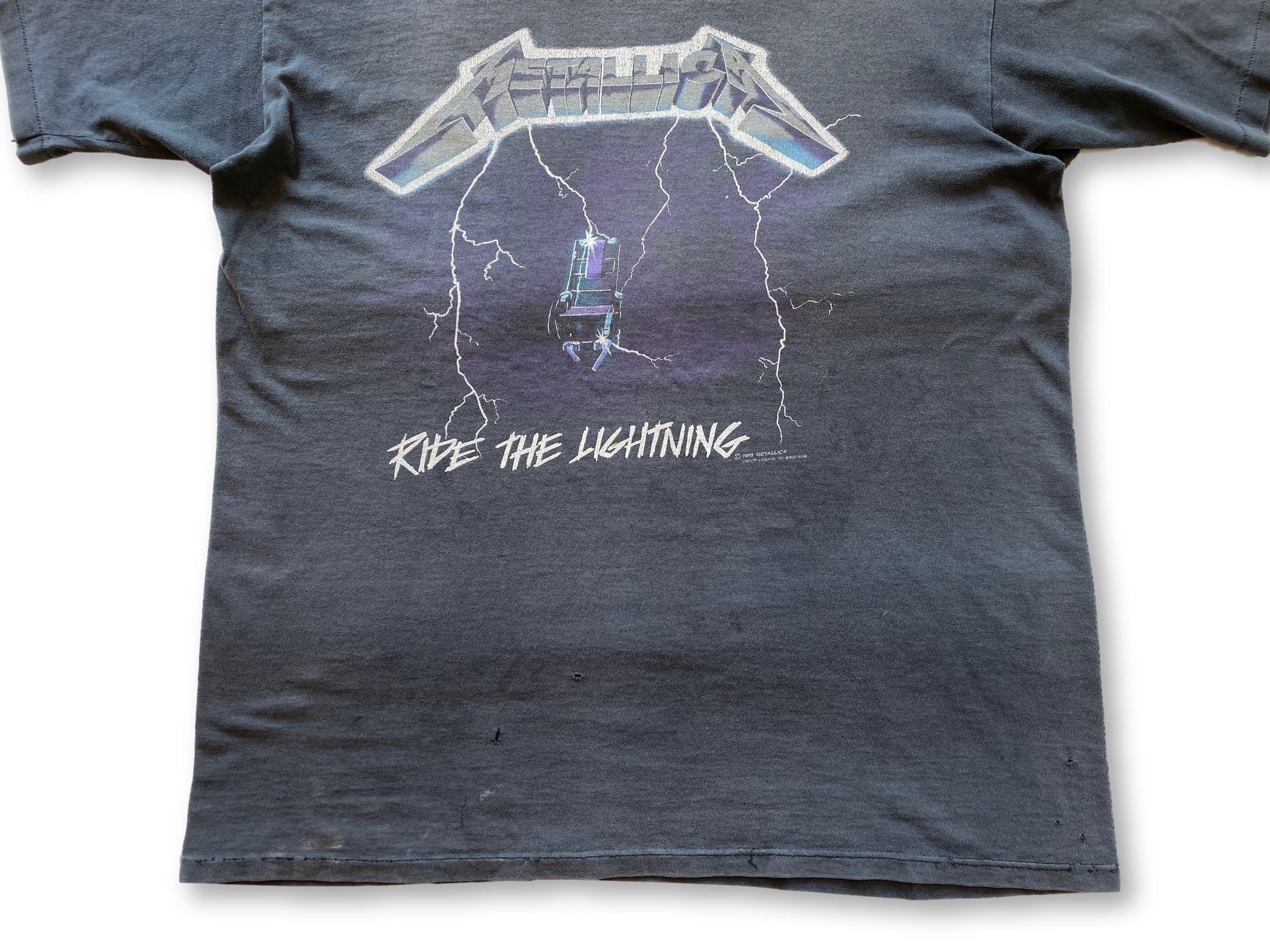 Men's T-Shirt METALLICA (Ride The Lightning) – Hardcore Apparel