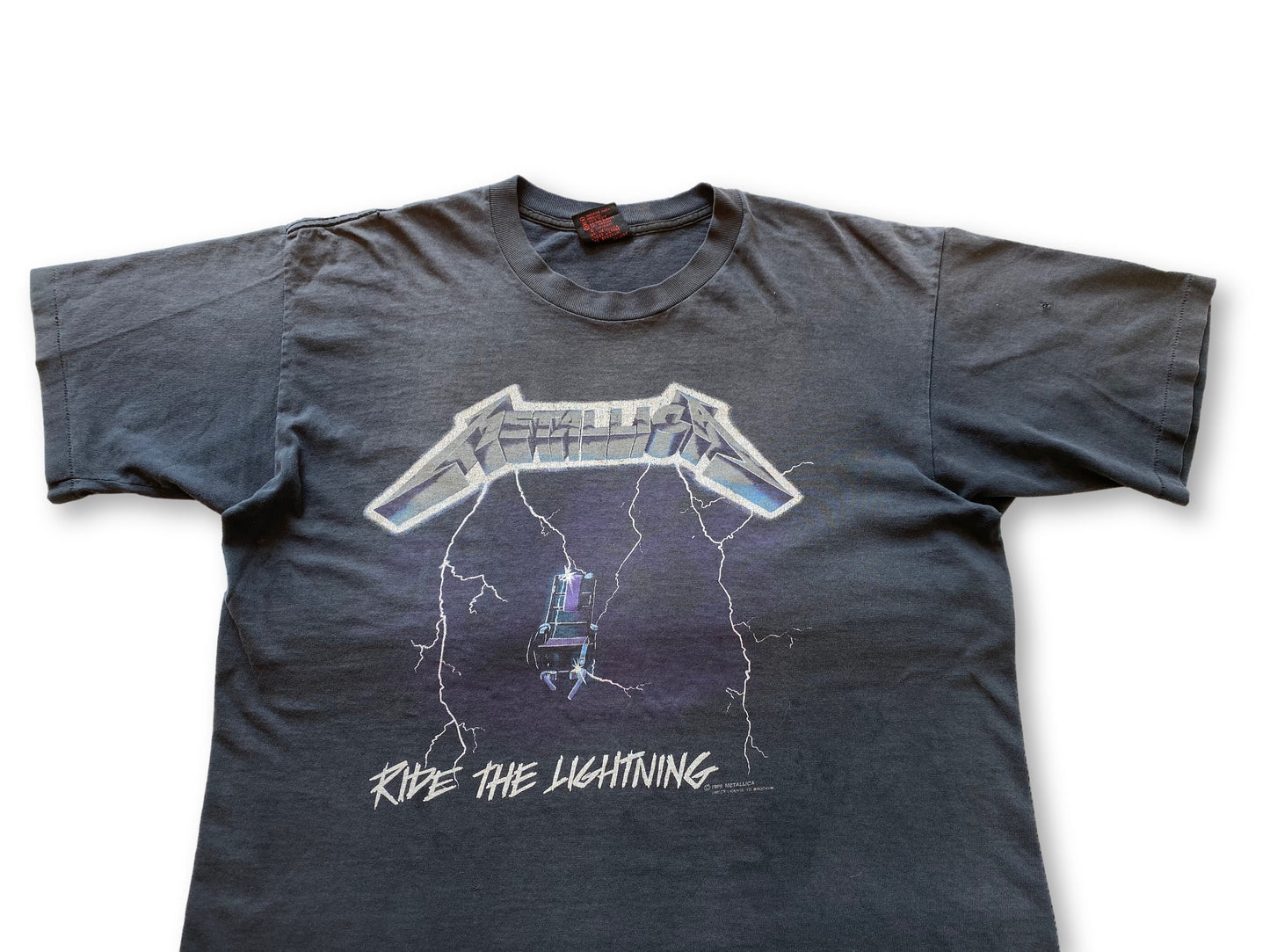 Vintage Metallica Ride The Lightning T-Shirt - XL