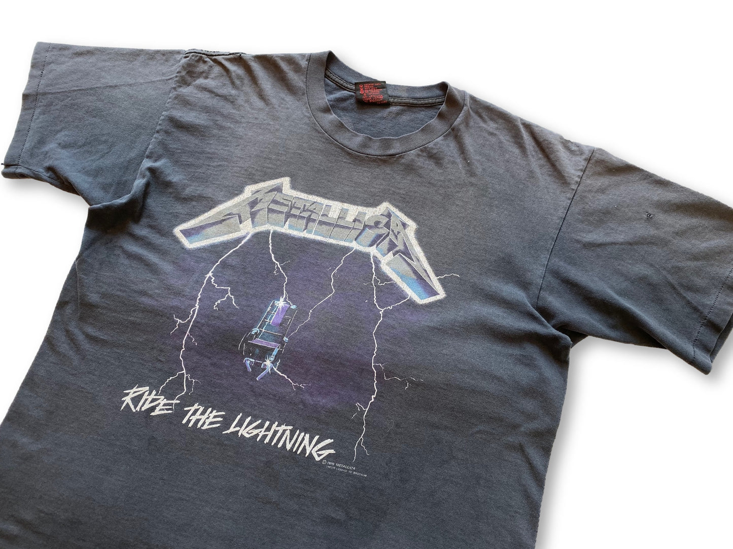 Vintage Metallica Ride The Lightning T-Shirt - XL