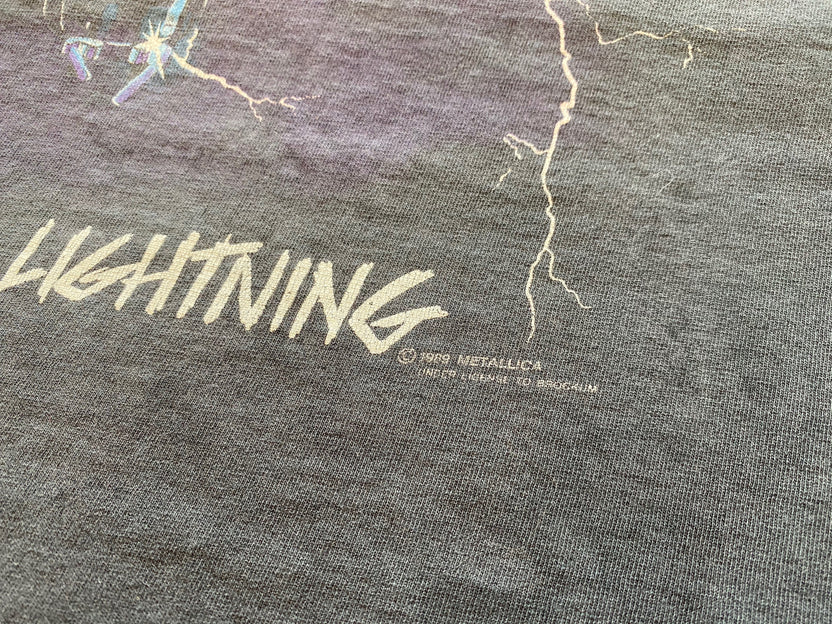 Vintage Metallica Ride The Lightning T-Shirt - XL