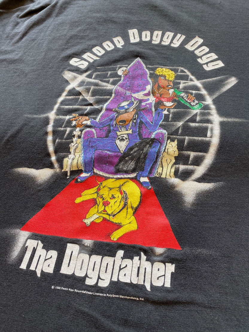 Vintage Snoop Dogg "The Doggfather" Rap T-Shirt - XL